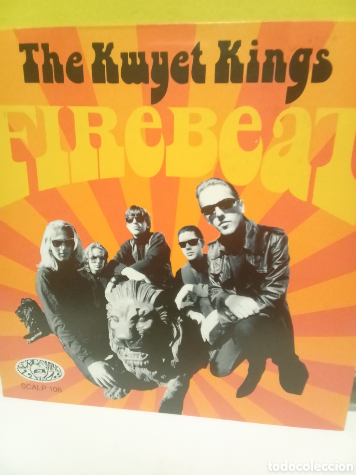 Discos de vinilo: THE KWYET KINGS &rdquo; Fire Beat &rdquo; Streaming Apple Records. 1994.