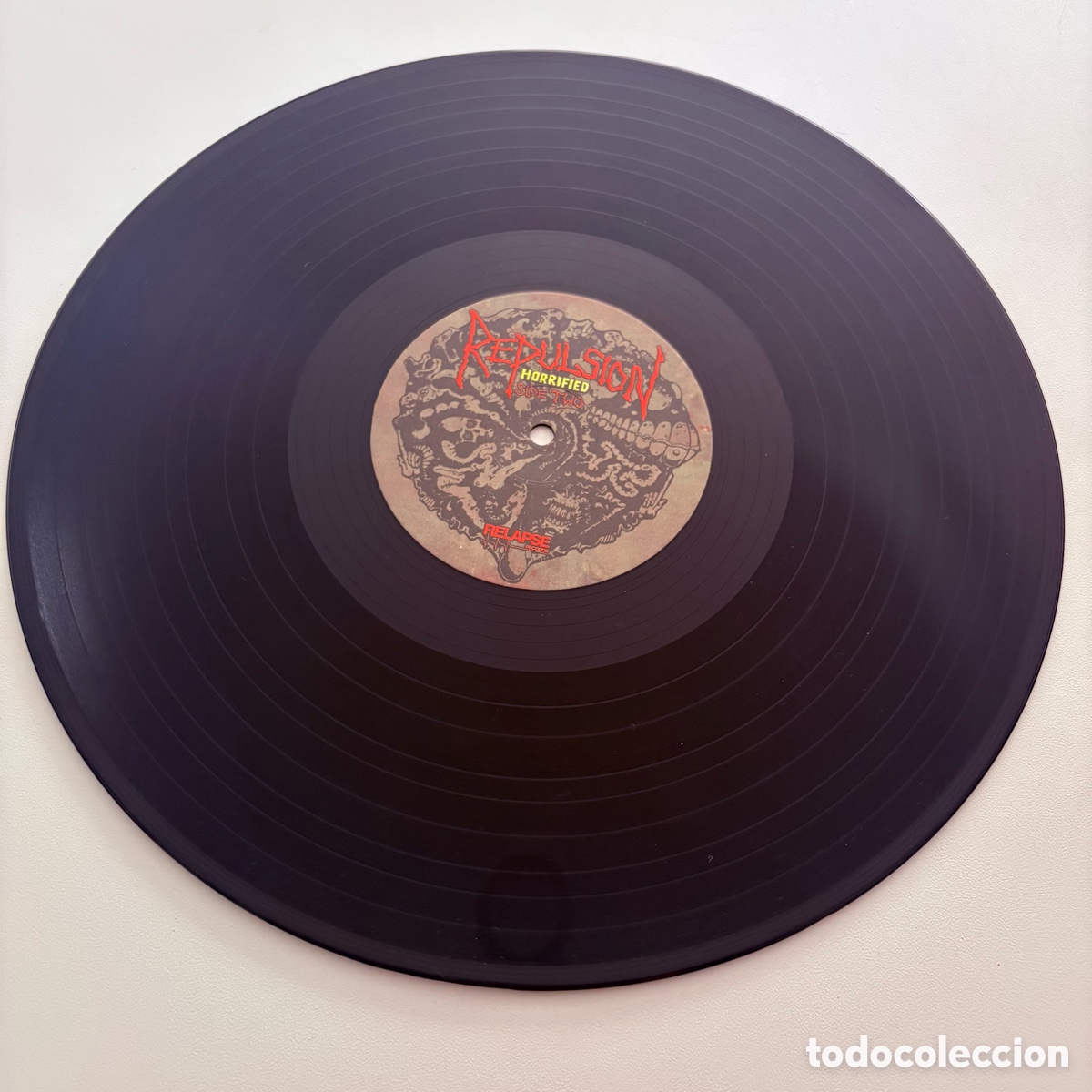 Discos de vinilo: lp Repulsion &ndash; Horrified edicion USA del 2010 - Foto 3
