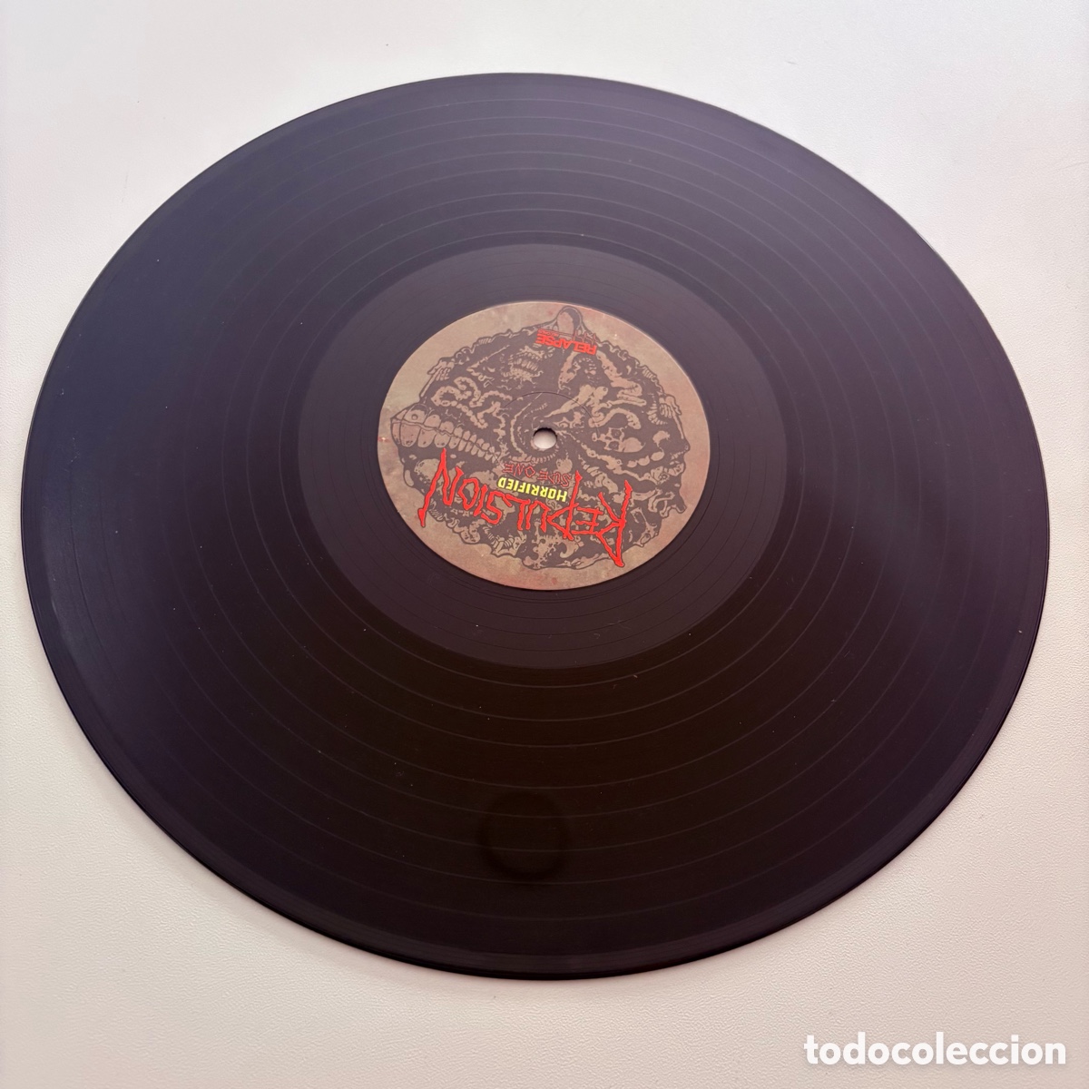 Discos de vinilo: lp Repulsion &ndash; Horrified edicion USA del 2010 - Foto 4