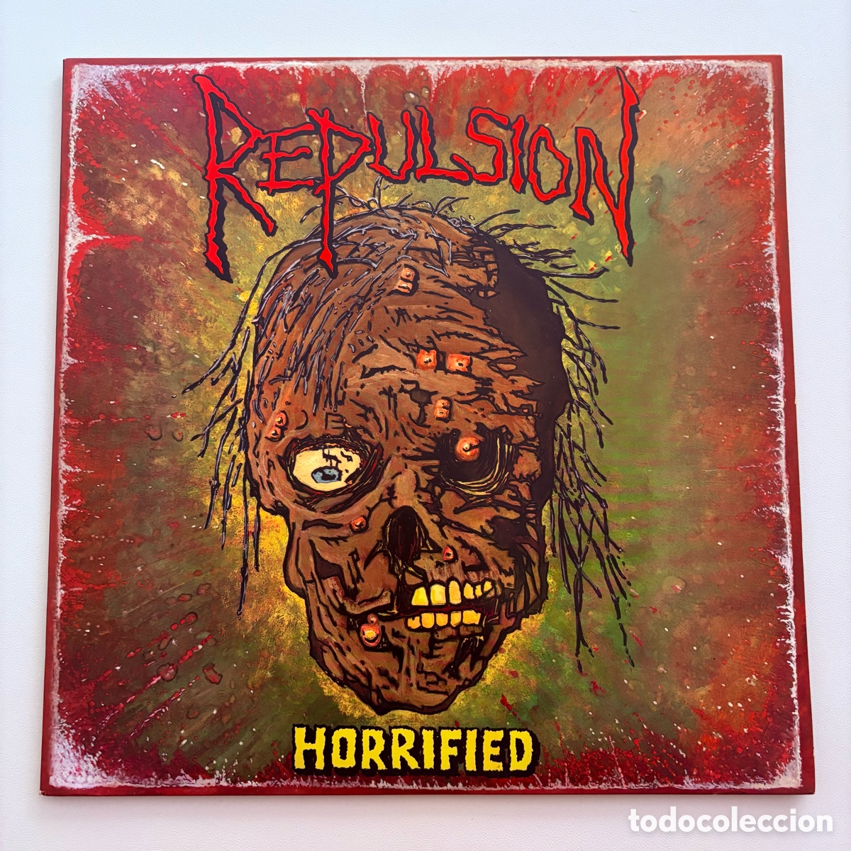 Discos de vinilo: lp Repulsion &ndash; Horrified edicion USA del 2010