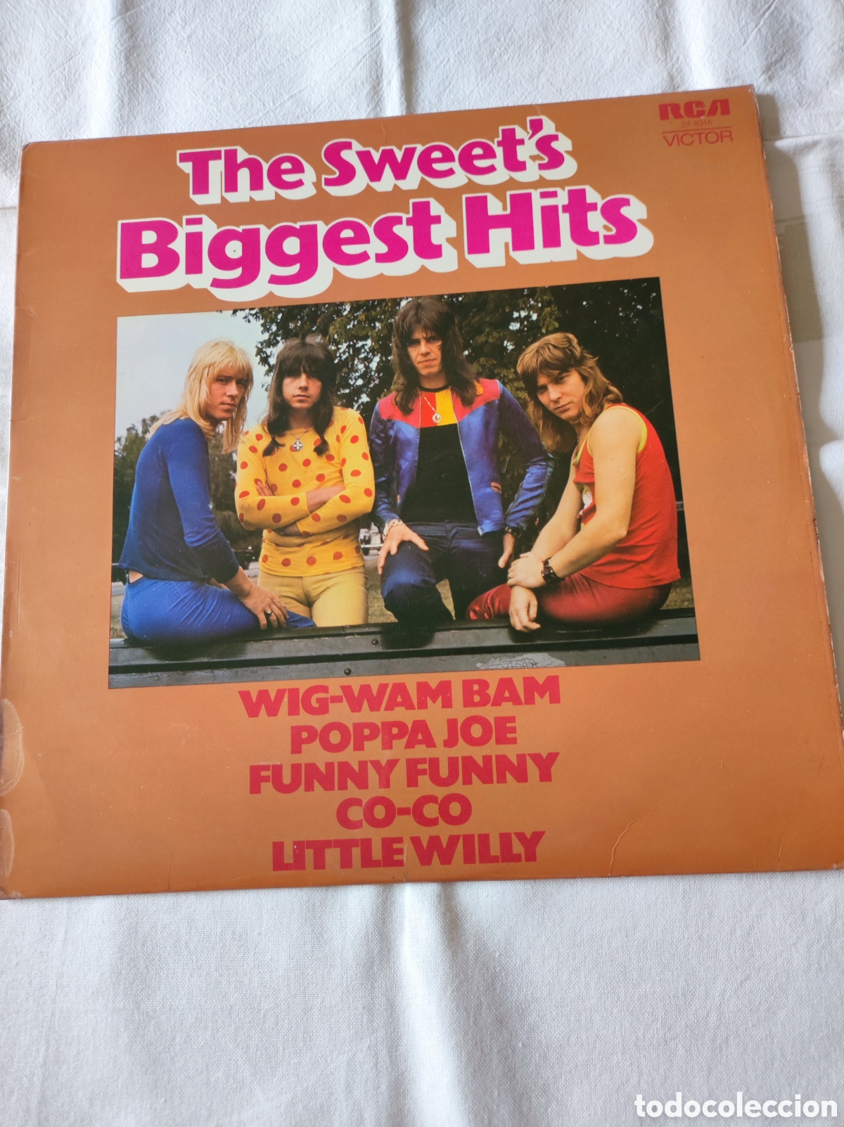 Discos de vinilo: THE SWEET - THE SWEET'S BIGGEST HITS
