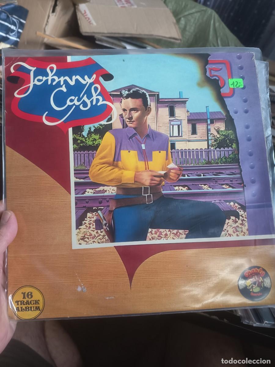 Discos de vinilo: LP JOHNNY CASH,( A&ntilde;o 1977)