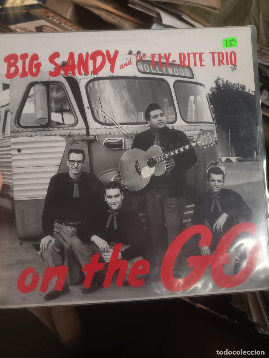 Discos de vinilo: LP BIG SANDY AND THE FLY- RITE TRIO,( ON THE GO)