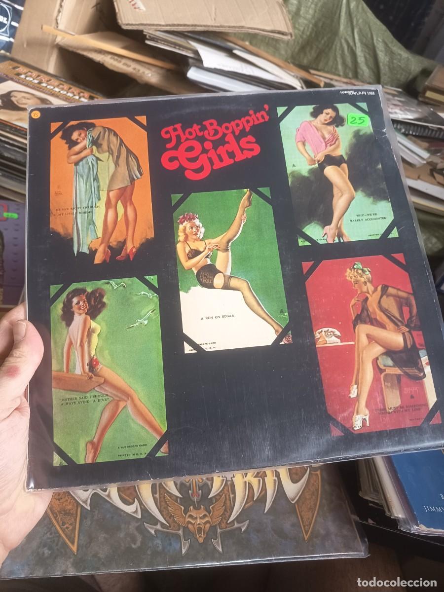 Discos de vinilo: LP HOT BOPPIN GIRLS,( rock)