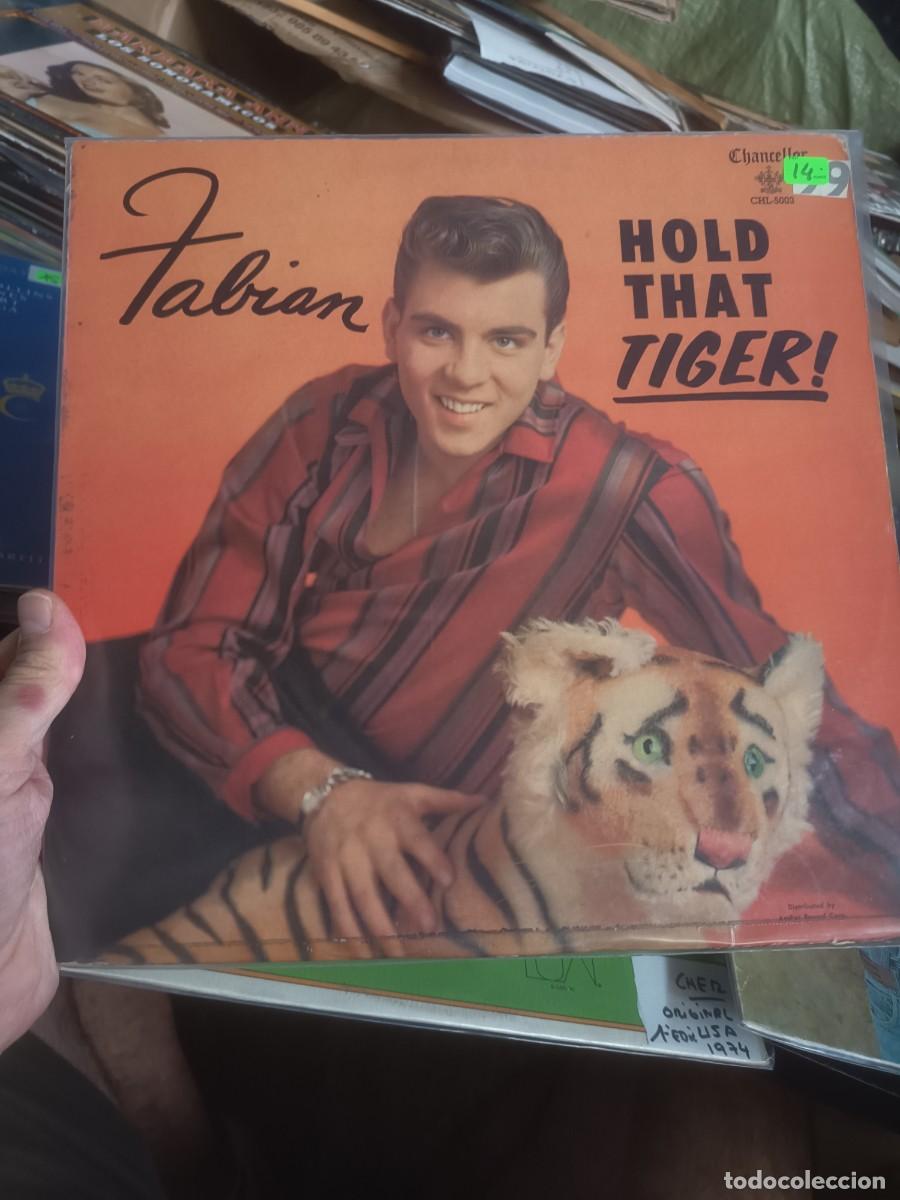 Discos de vinilo: LP FABIAN,HOLD THAT TIGER