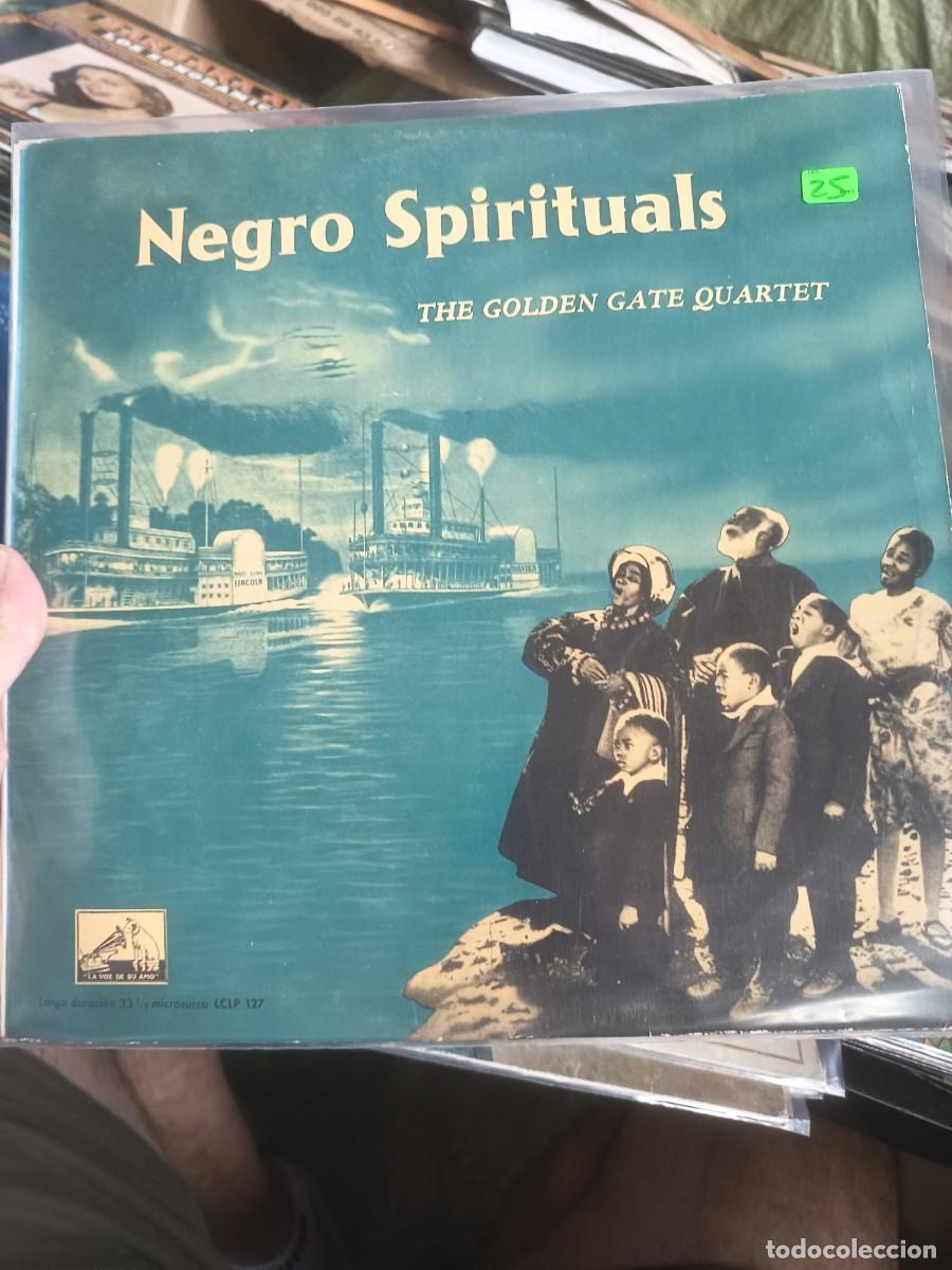 Discos de vinilo: LP NEGRO SPIRITUALS,( golden gate quartet)