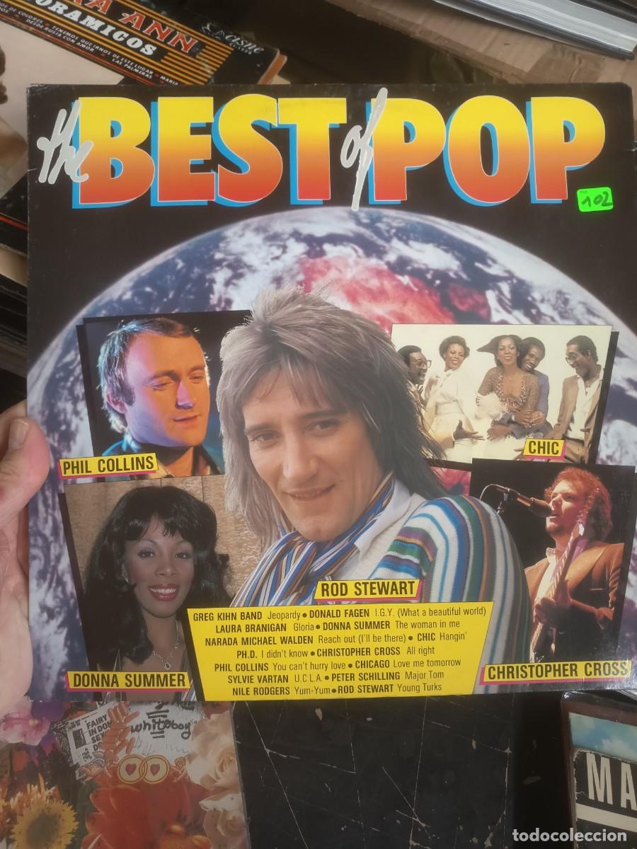 Discos de vinilo: LP THE BEST OF POP ,( VARIOS ARTISTAS)