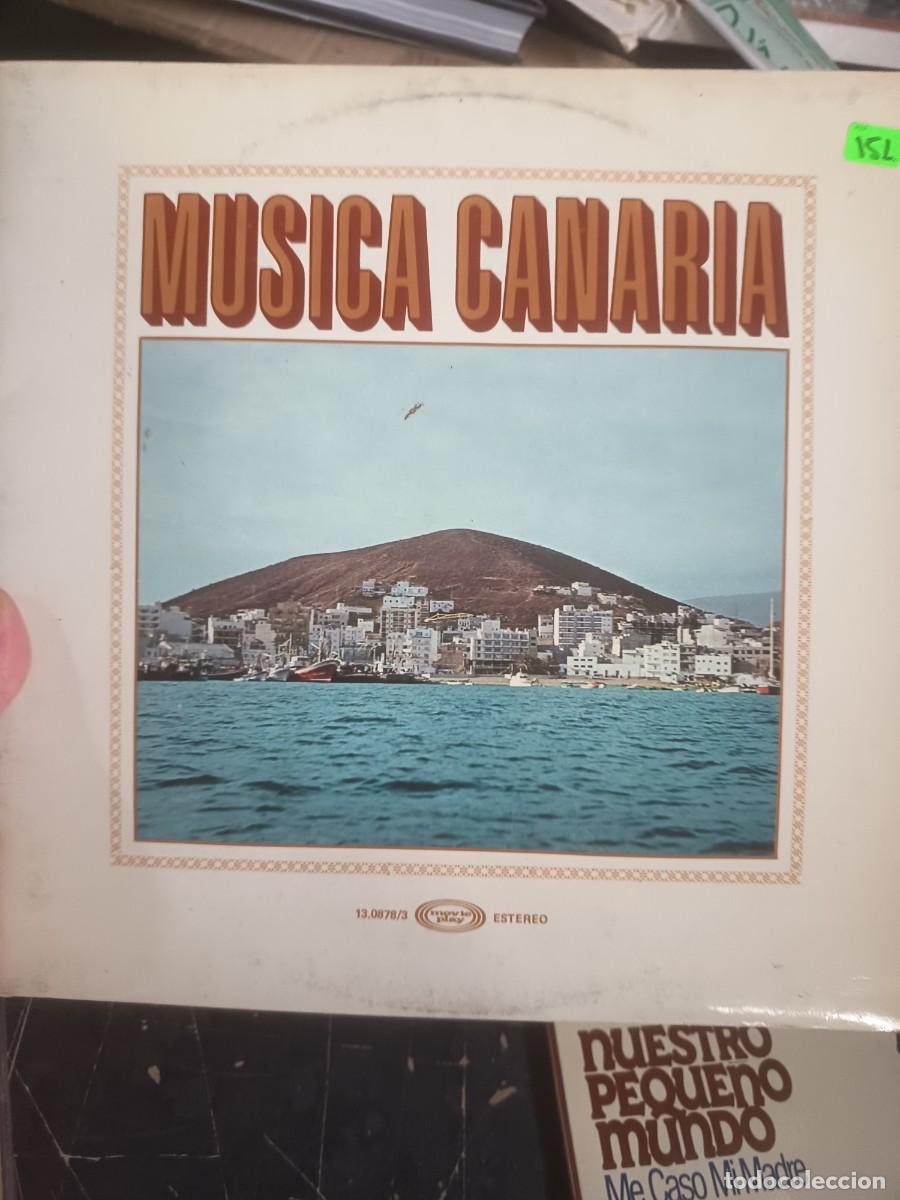 Disques de vinyle: LP MUSICA CANARIA ,( folk)