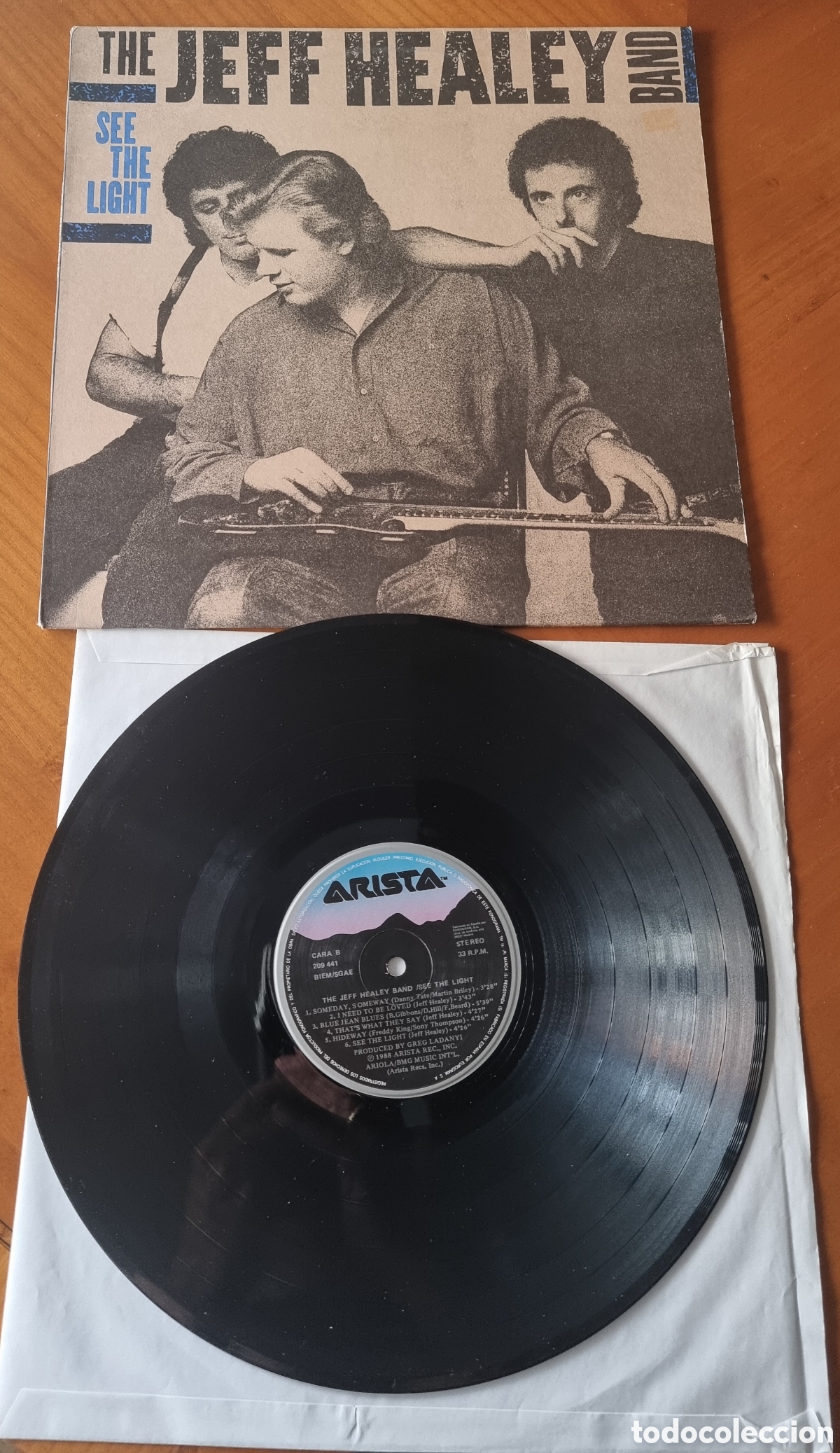 Discos de vinilo: Disco The Jeff Healey original buen estado ved fotos