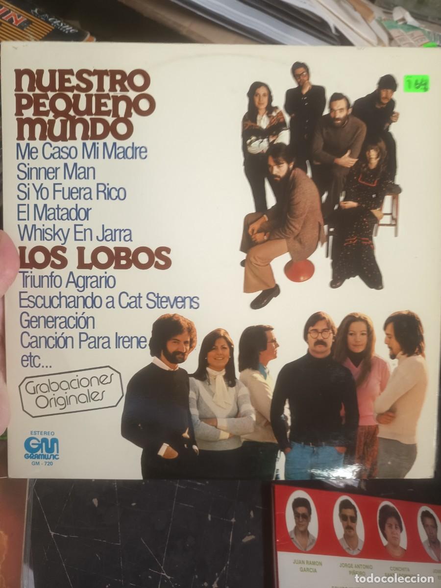 Discos de vinilo: LP LOS LOBOS ,NUESTRO PEQUE&Ntilde;O MUNDO