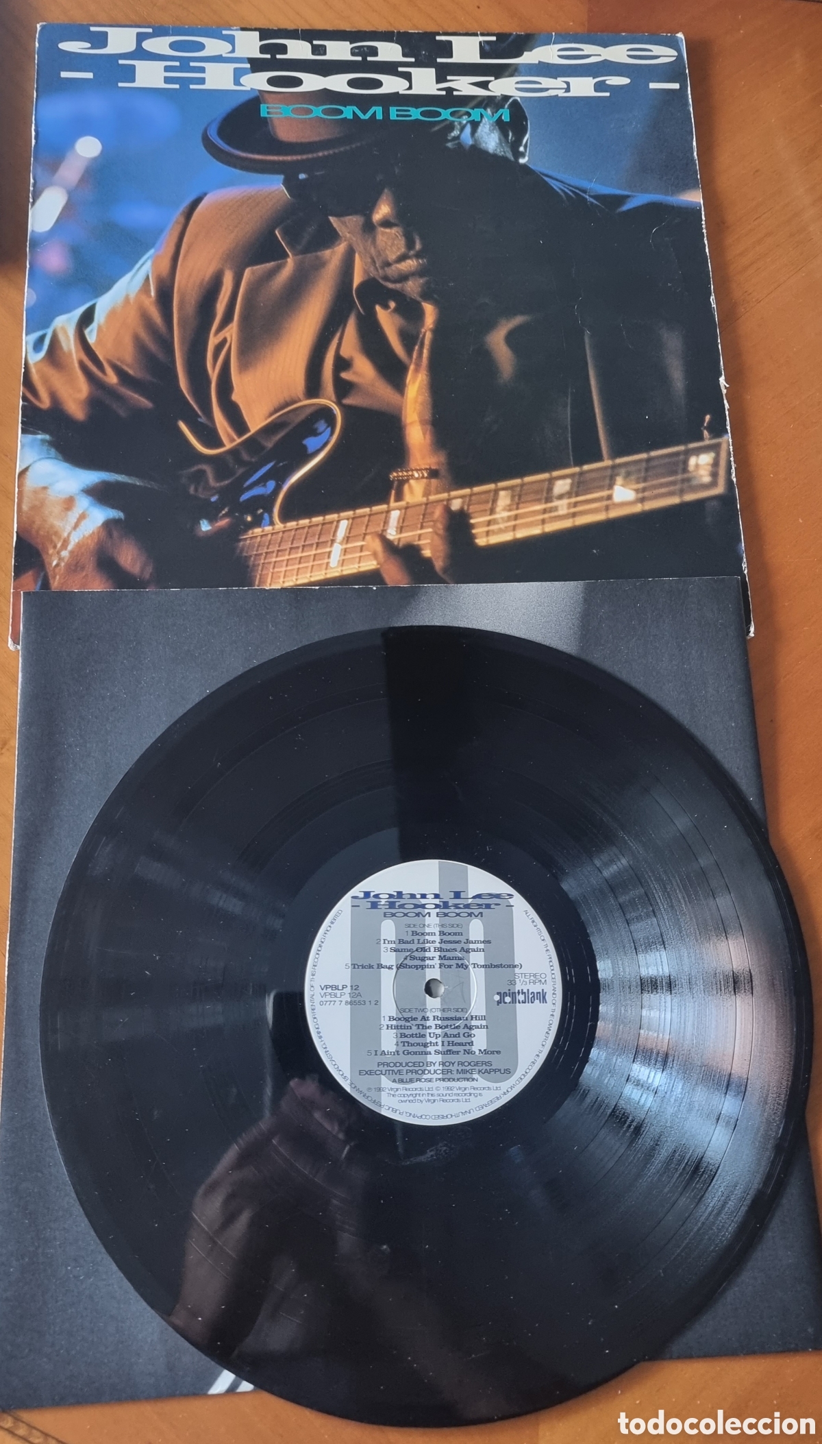Discos de vinilo: Disco original John Lee Hooker buen estado original