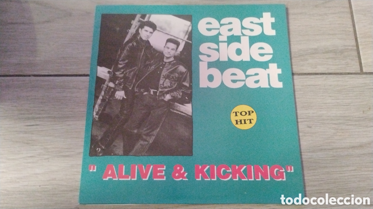 Discos de vinilo: EAST SIDE BEAT-ALIVE & KICKING-MAXI-BLANCO Y NEGRO/SPAIN-iB