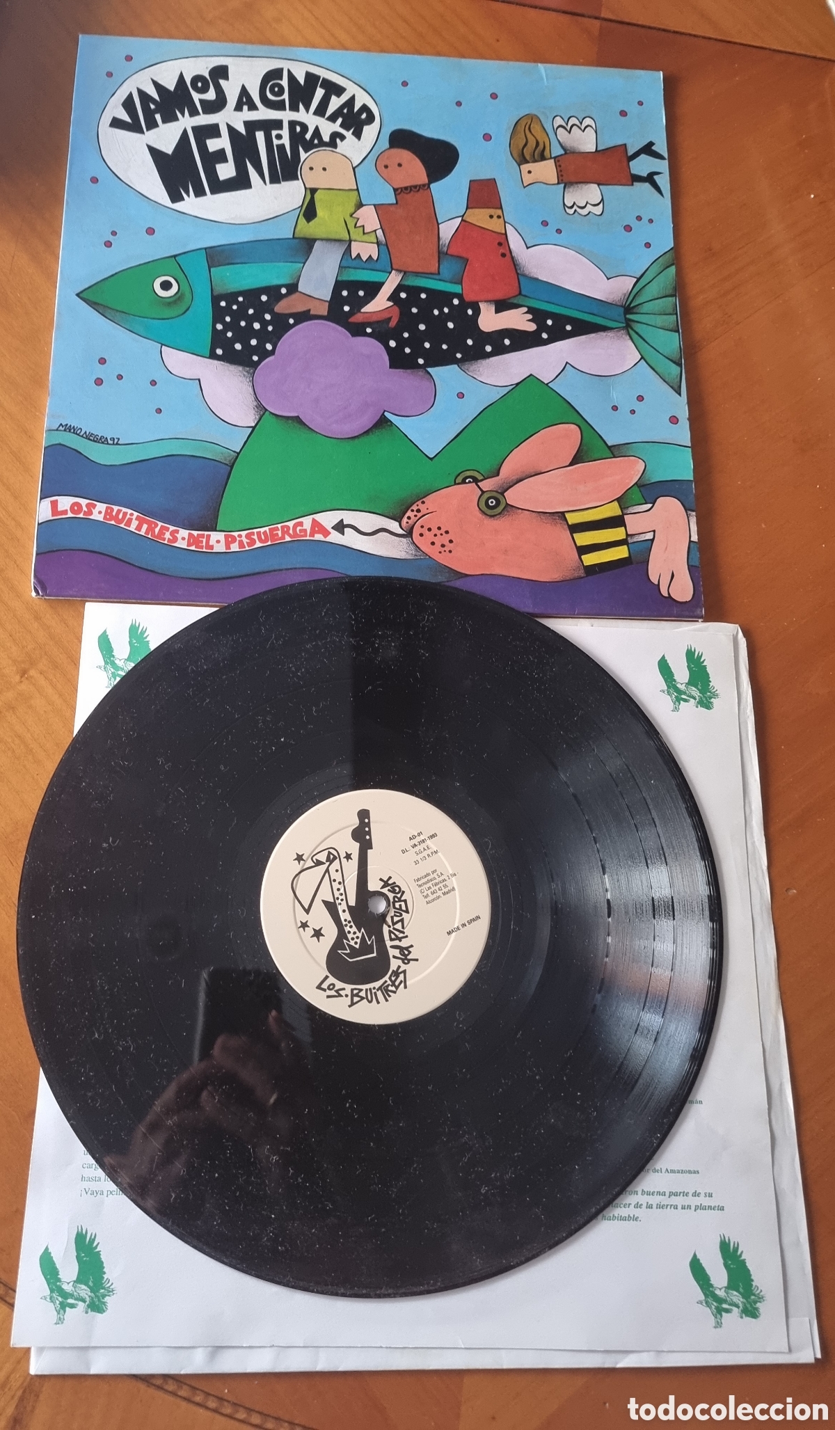 Discos de vinilo: Disco Los Buitres del Pisuerga Valladolid original buen estado ved foto