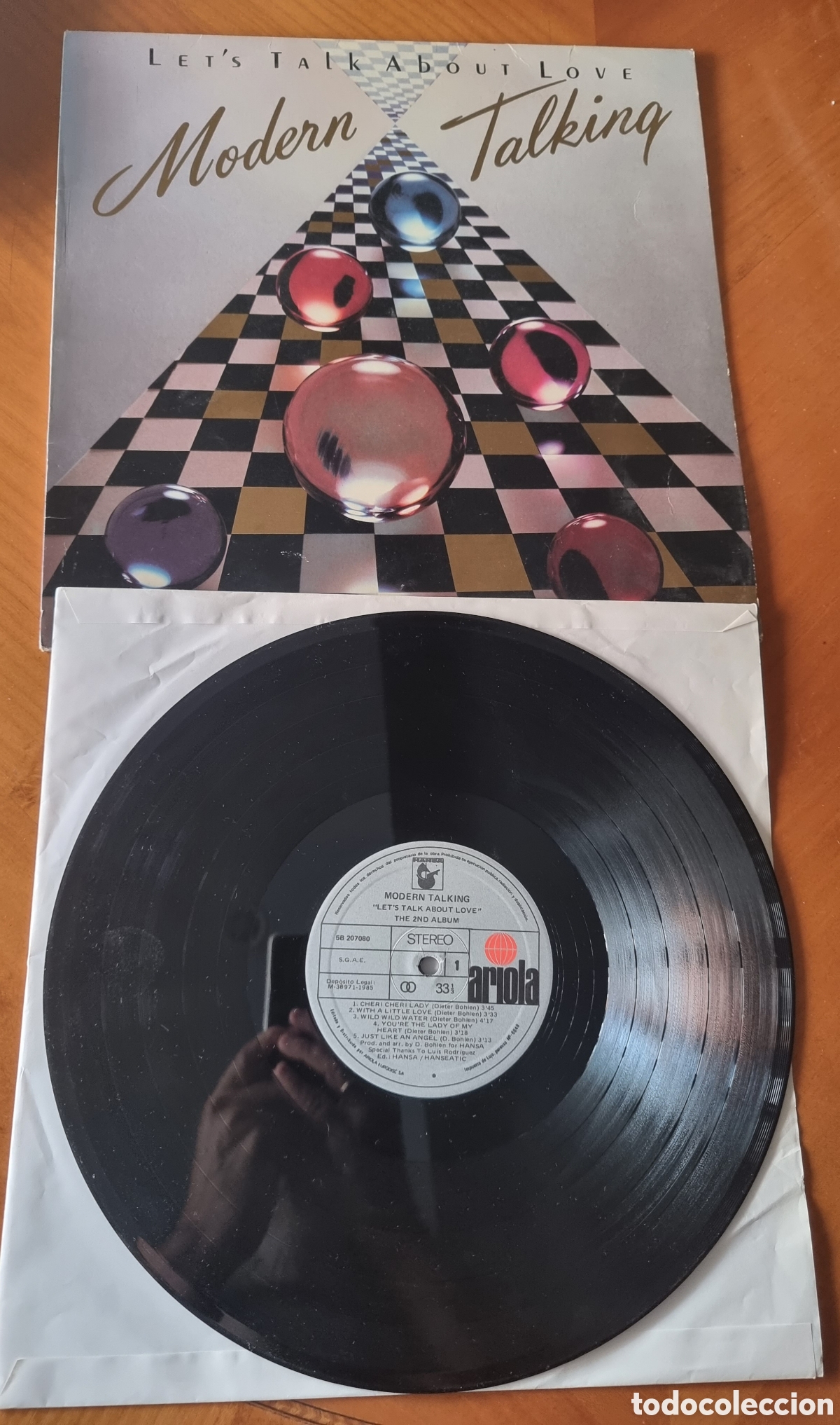 Discos de vinilo: Disco Modern Talking original buen estado ved foto