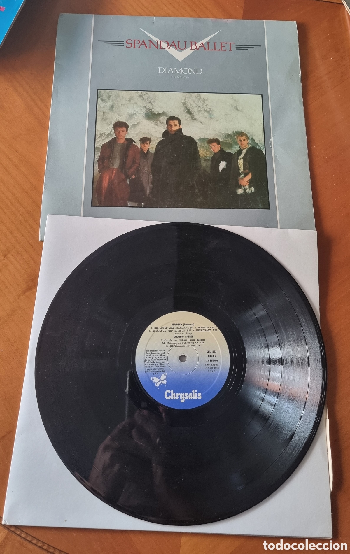 Discos de vinilo: Disco Spandau Ballet Diamond original y buen estado.ved foto