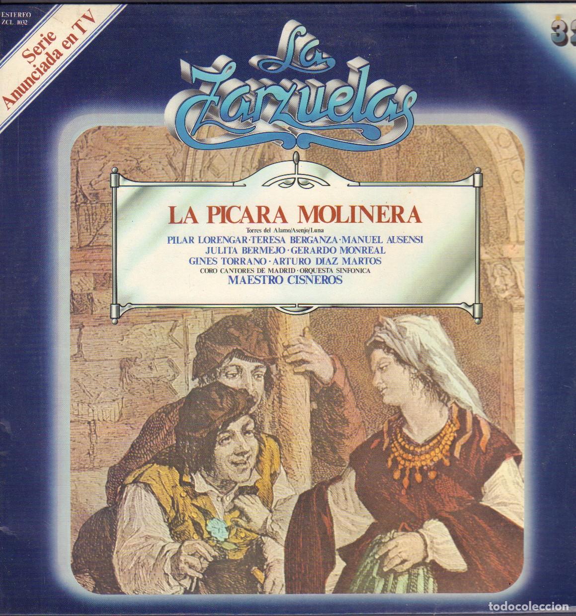 Discos de vinilo: LA PICARA MOLINERA - ORQ. SINFONICA Y CORO CANTORES DE MADRID / LP COLUMBIA 1979 RF-26672