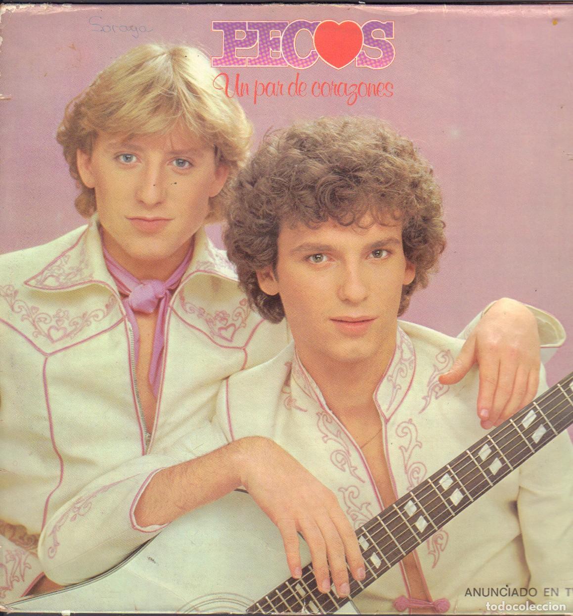 Discos de vinilo: PECOS - UN PAR DE CORAZONES / HABLAME DE TI, RECUERDOS, QUIERO.../ LP EPIC 1979 RF-26674