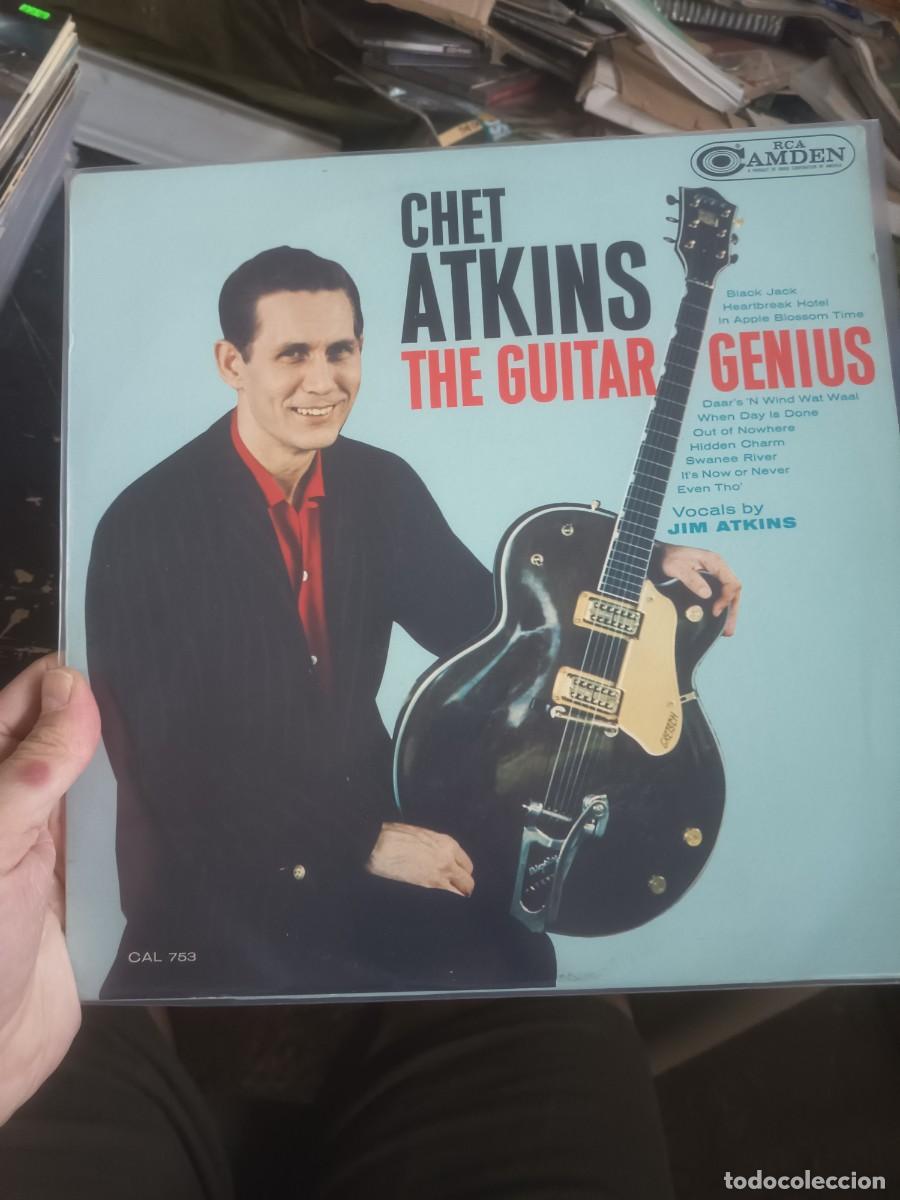 Discos de vinilo: LP CHET ATKINS ,( THE GUITAR GENIUS)