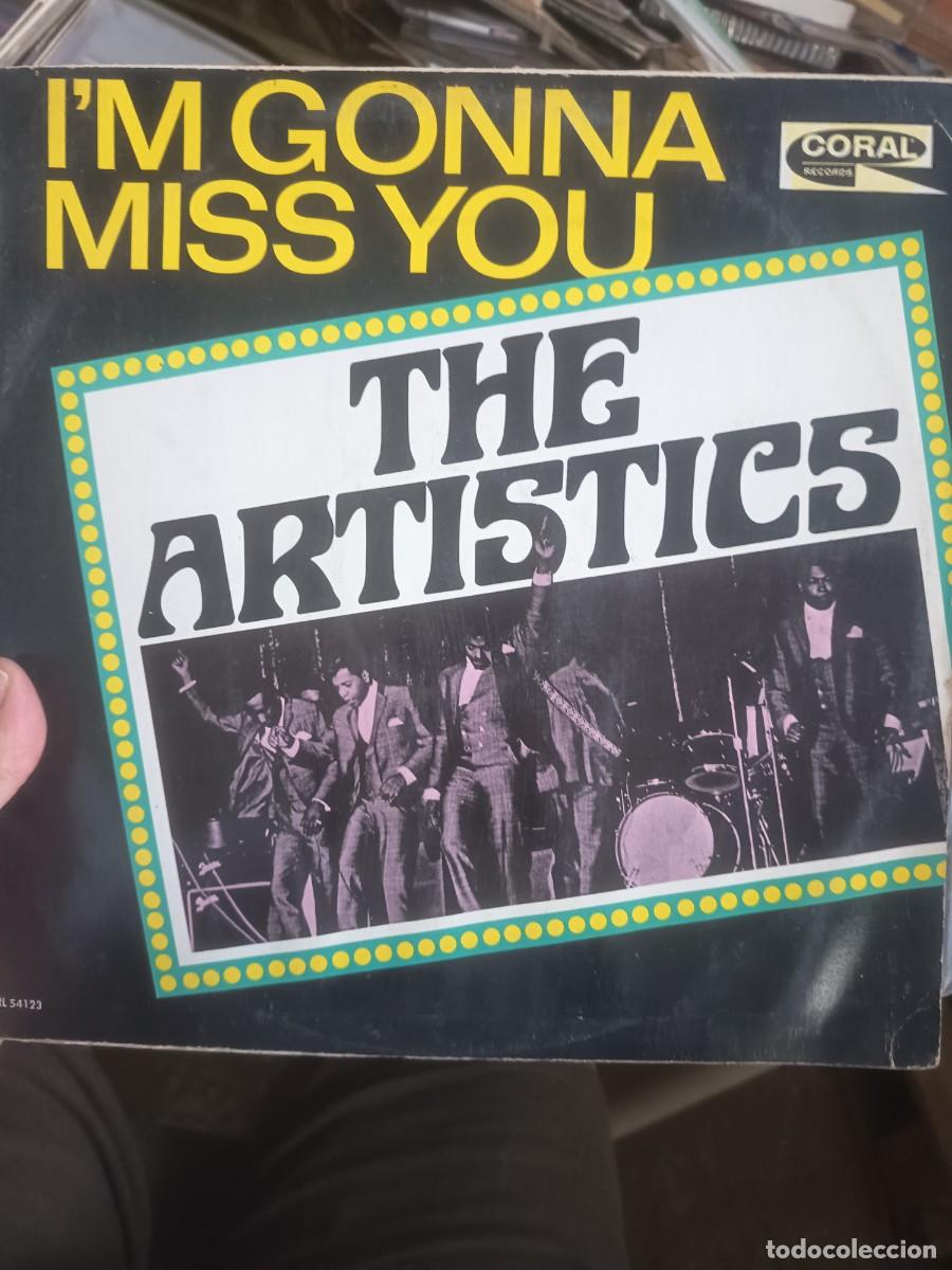 Discos de vinilo: LP I,M GONNA MISS YOU,( THE ARTISTICS)