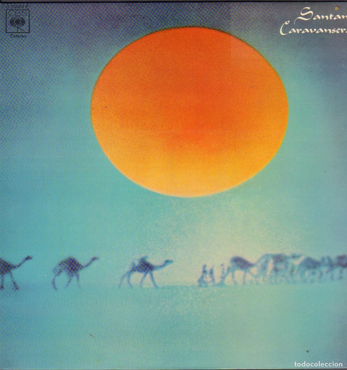 Discos de vinilo: SANTANA - CARAVANSERAI / WAVES WITHIN, LA FUENTE DEL RITMO.../ LP CBS 1972 RF-26685