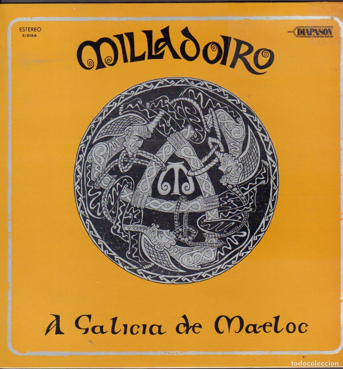 Discos de vinilo: MILLA DOIRO - A GALICIA DE MAELOC / TECENDO LINDO, A BRUXA, POLCAS.../ LP DIAPASON 1988 RF-26688