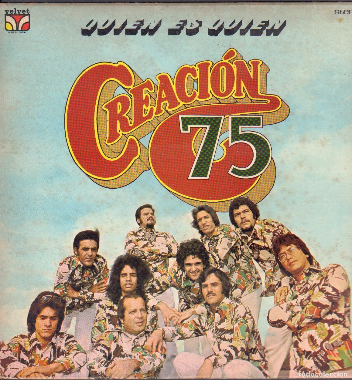 Discos de vinilo: CREACION 75 - QUIEN ES QUIEN / GUARARE, HACHA Y MACHETE, BOHEMIO.../ LP VELVET 1974 RF-26697