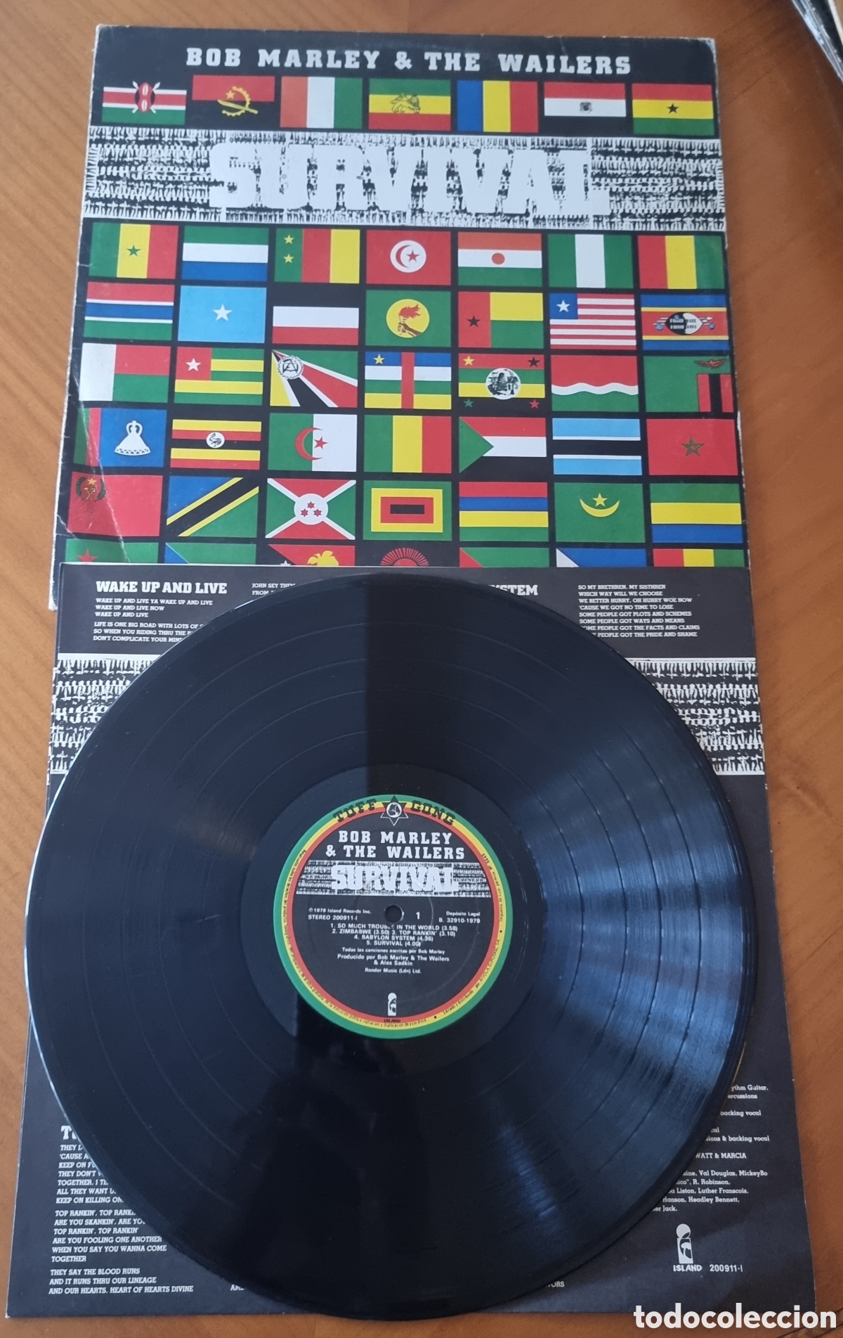 Discos de vinilo: Disco Bob Marley and the Wailers original y buen estado ved foto