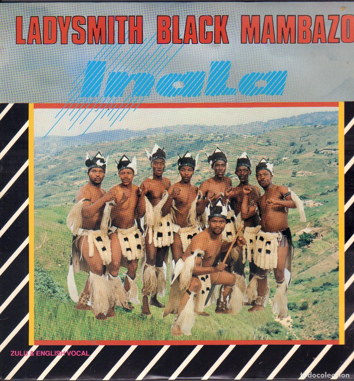 Discos de vinilo: INALA - LADYSMITH BLACK MAMBAZO / PAULINE, ISALA KUTSHELWA.../ LP SHANACHIE 1986 RF-26698