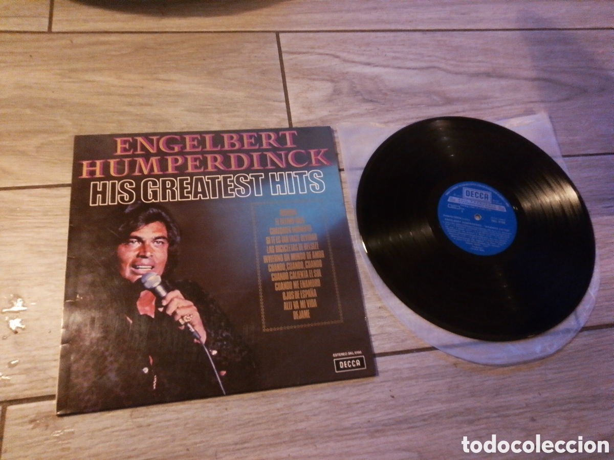 Discos de vinilo: ENGELBERT HUMPERDINCK - GREATEST HITS - SPAIN - DECCA - L -