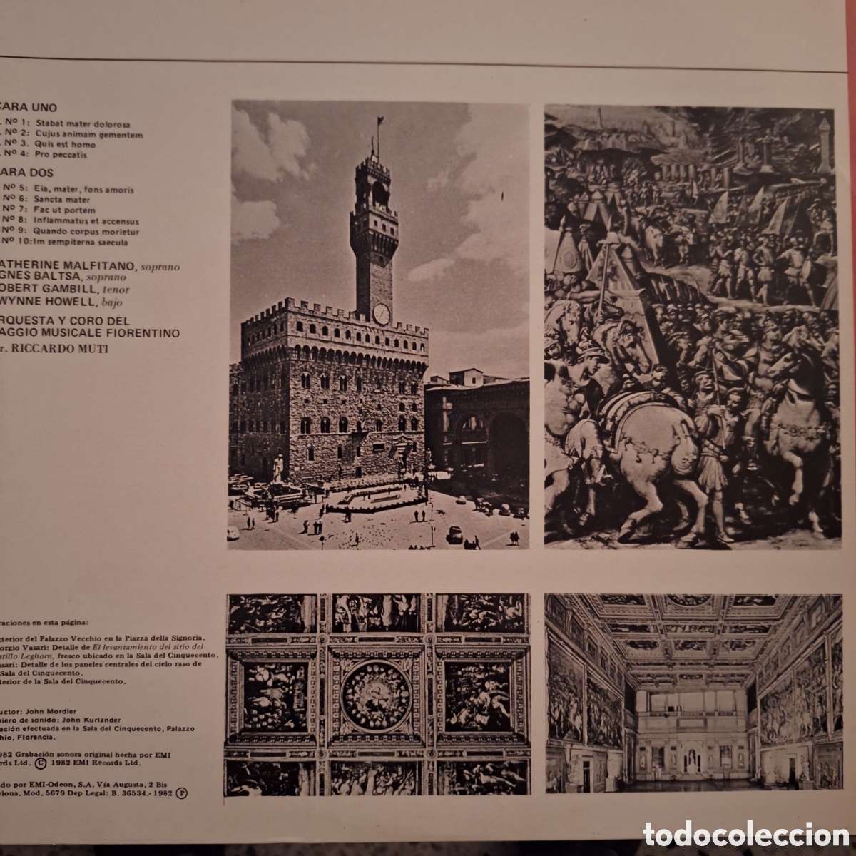 Discos de vinilo: Stabat Mater. Rossini. Dtor: R. Mutti - Foto 5