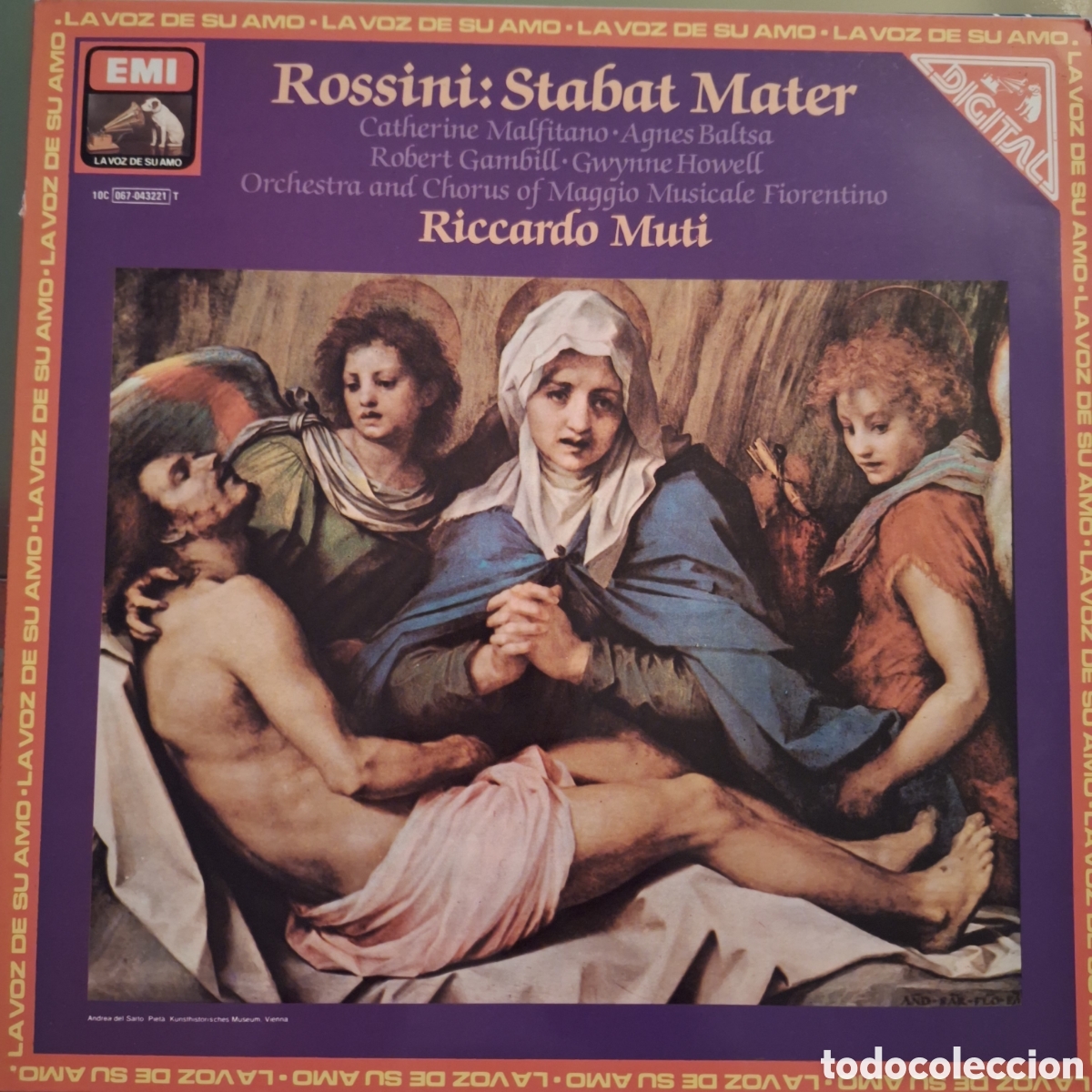 Discos de vinilo: Stabat Mater. Rossini. Dtor: R. Mutti