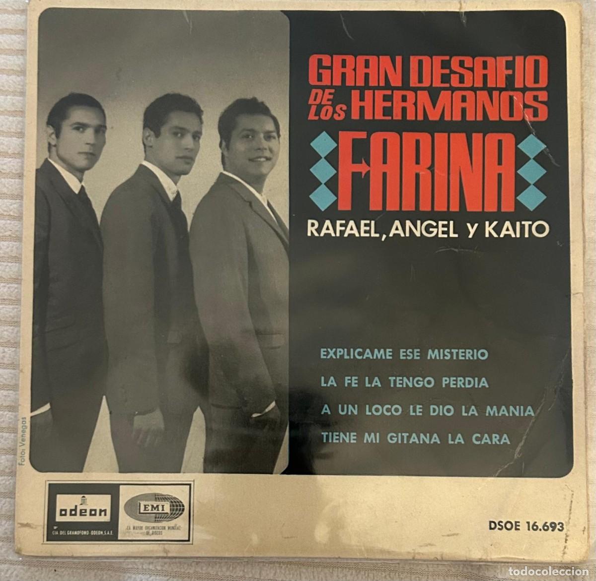 Discos de vinilo: GRAN DESAF&Iacute;O DE LOS HERMANOS FARINA