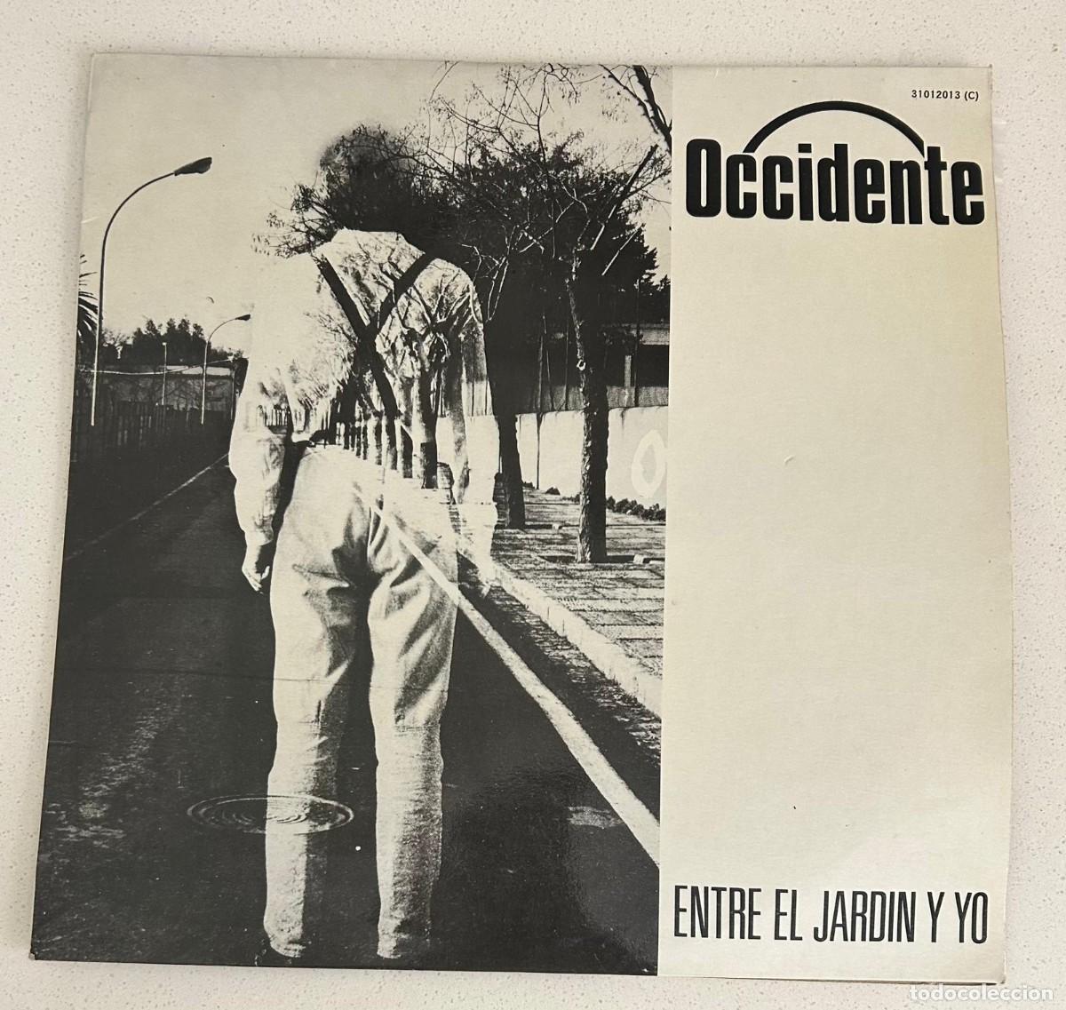 Discos de vinilo: OCCIDENTE - ENTRE EL JARD&Iacute;N Y YO
