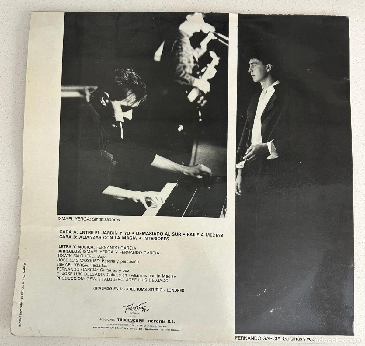 Discos de vinilo: OCCIDENTE - ENTRE EL JARD&Iacute;N Y YO - Foto 2