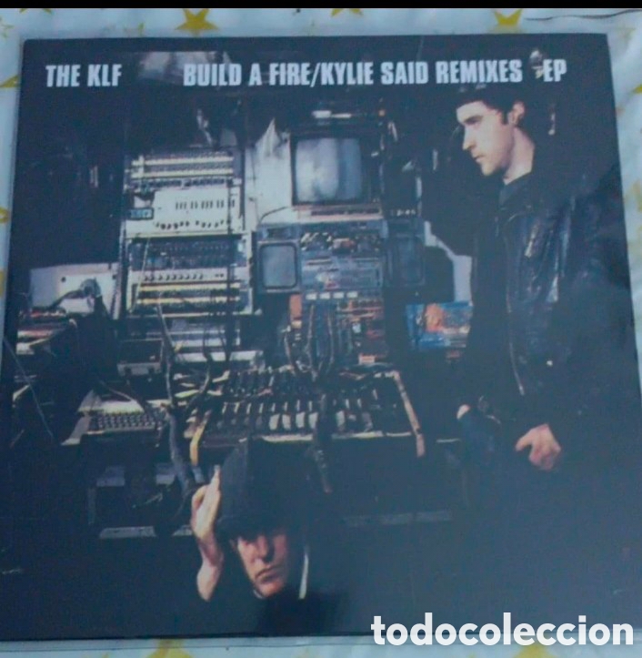 Discos de vinilo: 12&rdquo;EP THE KLF KYLIE/BUILD A FIRE REMIXES VINILO TRANSPARENTE RARO NO OFICIAL