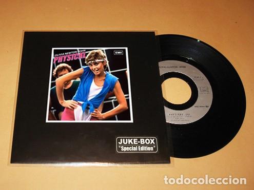 Discos de vinilo: OLIVIA NEWTON-JOHN - PHYSICAL - SINGLE - 1981 - JUKE-BOX - HIT N&ordm;1 EN USA