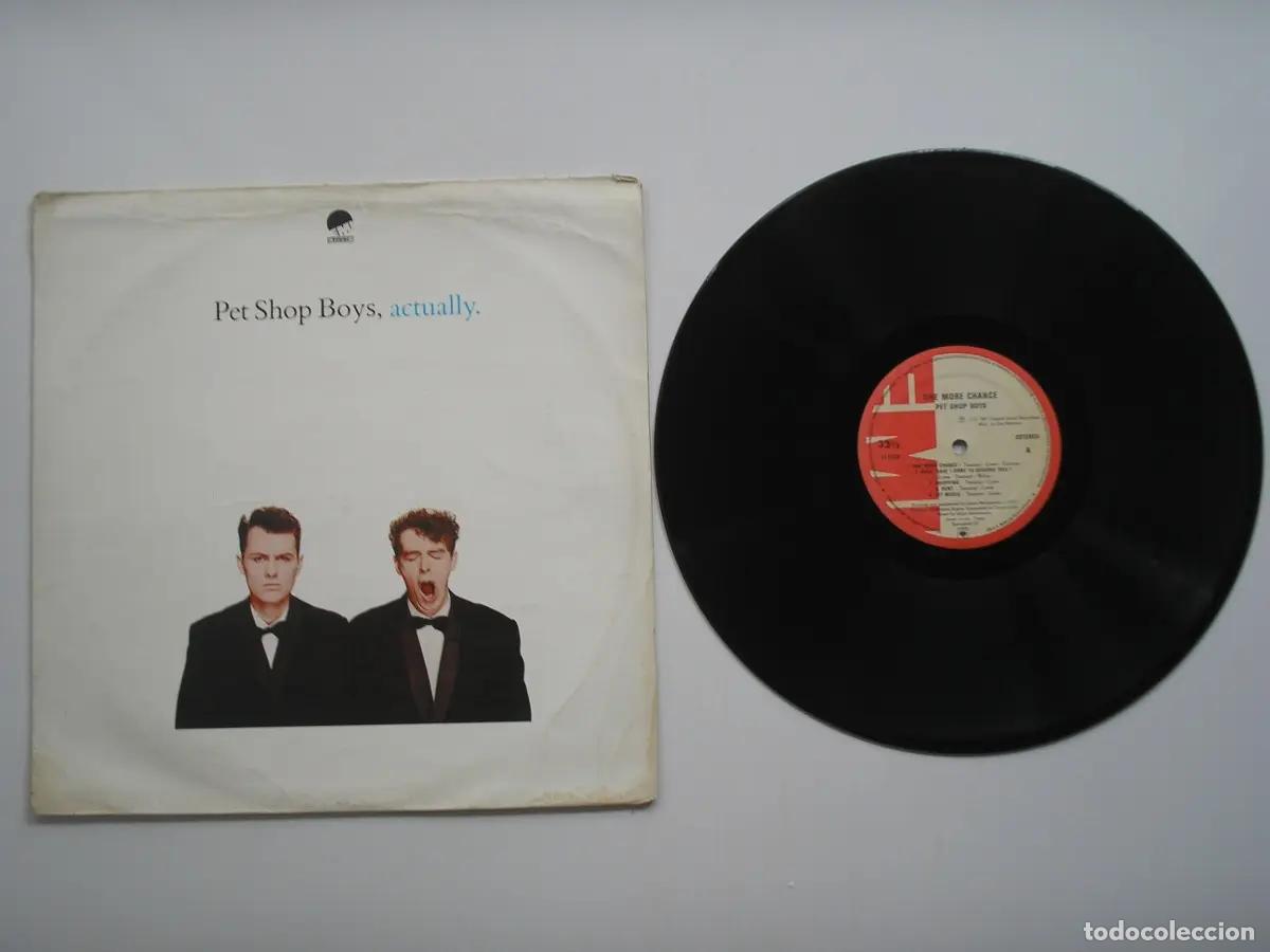 Discos de vinilo: Pet Shop Boys Actually Disco de vinilo Lp