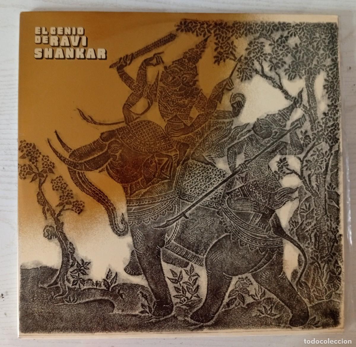 Dischi in vinile: RAVI SHANKAR : El genio de Ravi Shankar. (2 x Lps. CBS, 1974)