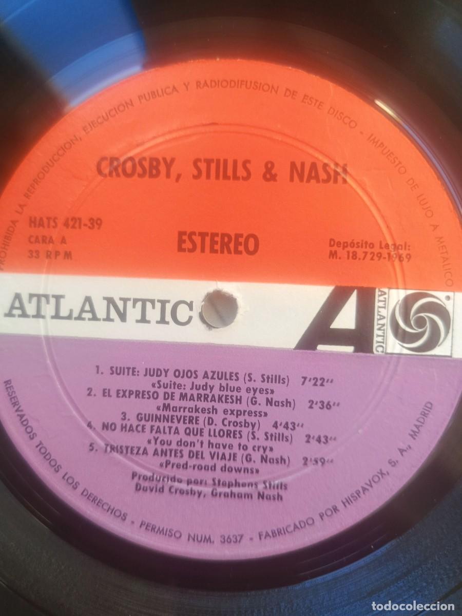Discos de vinilo: Crosby, Stills and Nash	- Atlantic	1969 - Foto 3