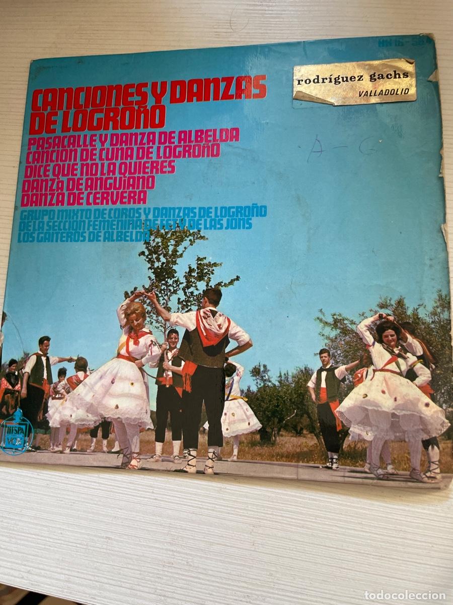 Discos de vinilo: Canciones y danzas de Logro&ntilde;o single