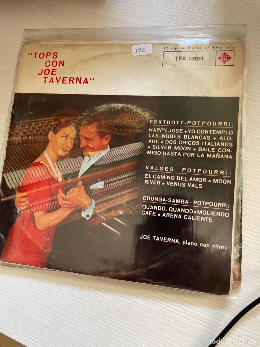 Discos de vinilo: Tops con joe taverna single