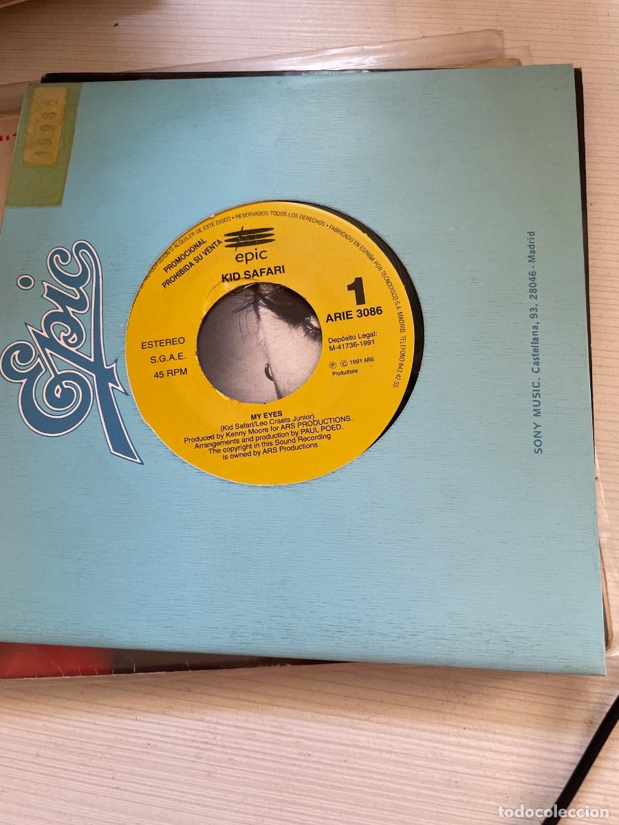 Discos de vinilo: Kid safari my eyes single