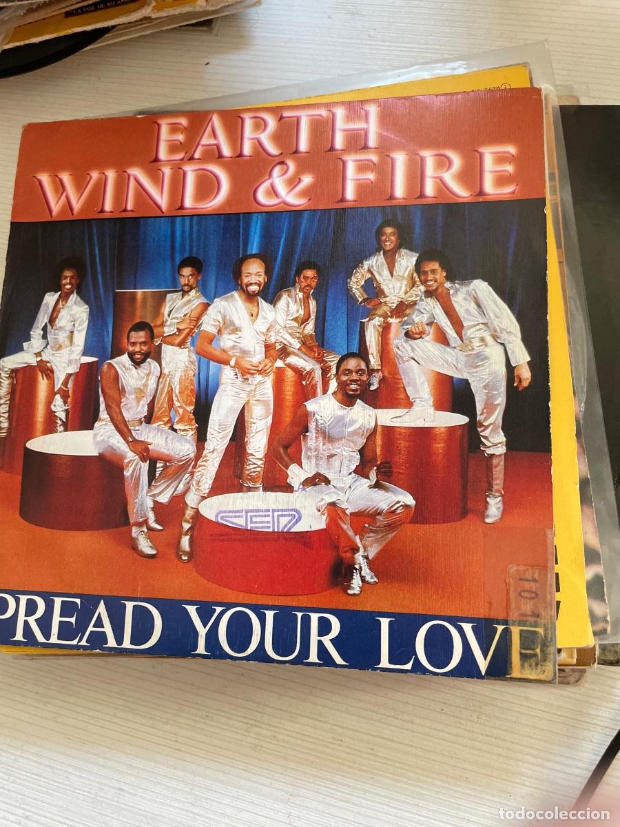 Discos de vinilo: Earth wind y fire single