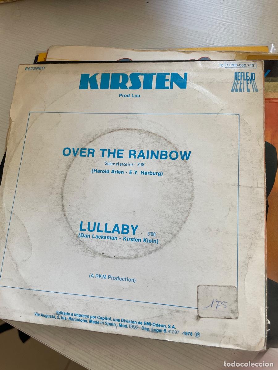 Discos de vinilo: Over the rainbow lullaby single - Foto 2