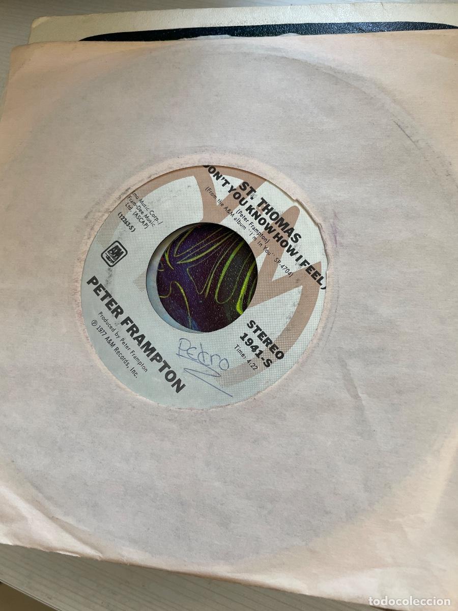 Discos de vinilo: Im in you peter frampton single - Foto 2