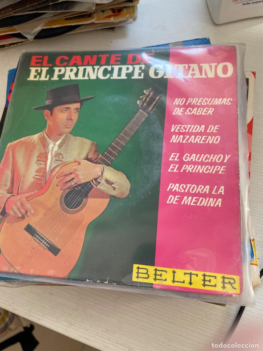 Discos de vinilo: El cantante de el pr&iacute;ncipe gitano single