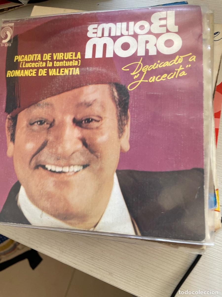 Discos de vinilo: Emilio el moro picadura de viruela single