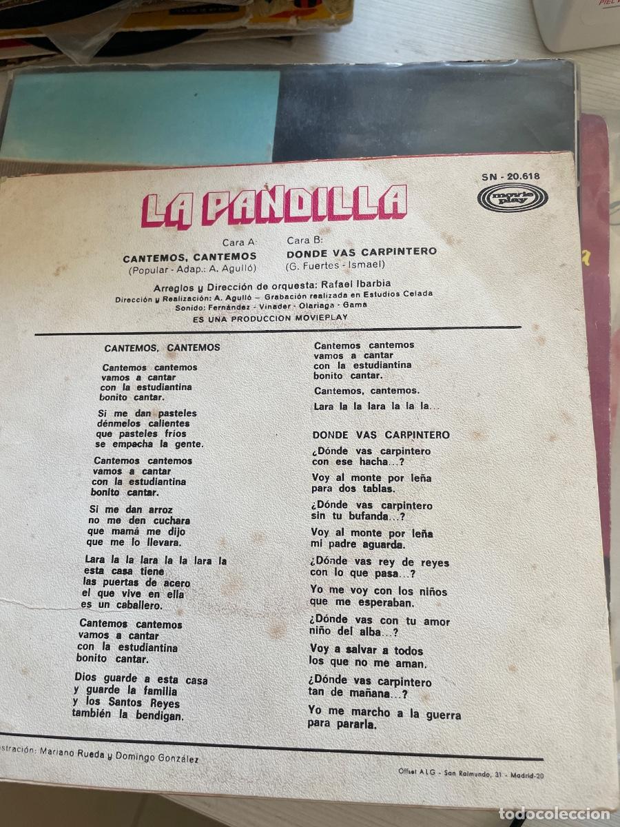 Discos de vinilo: Cantemos con&hellip; la pandilla single - Foto 2