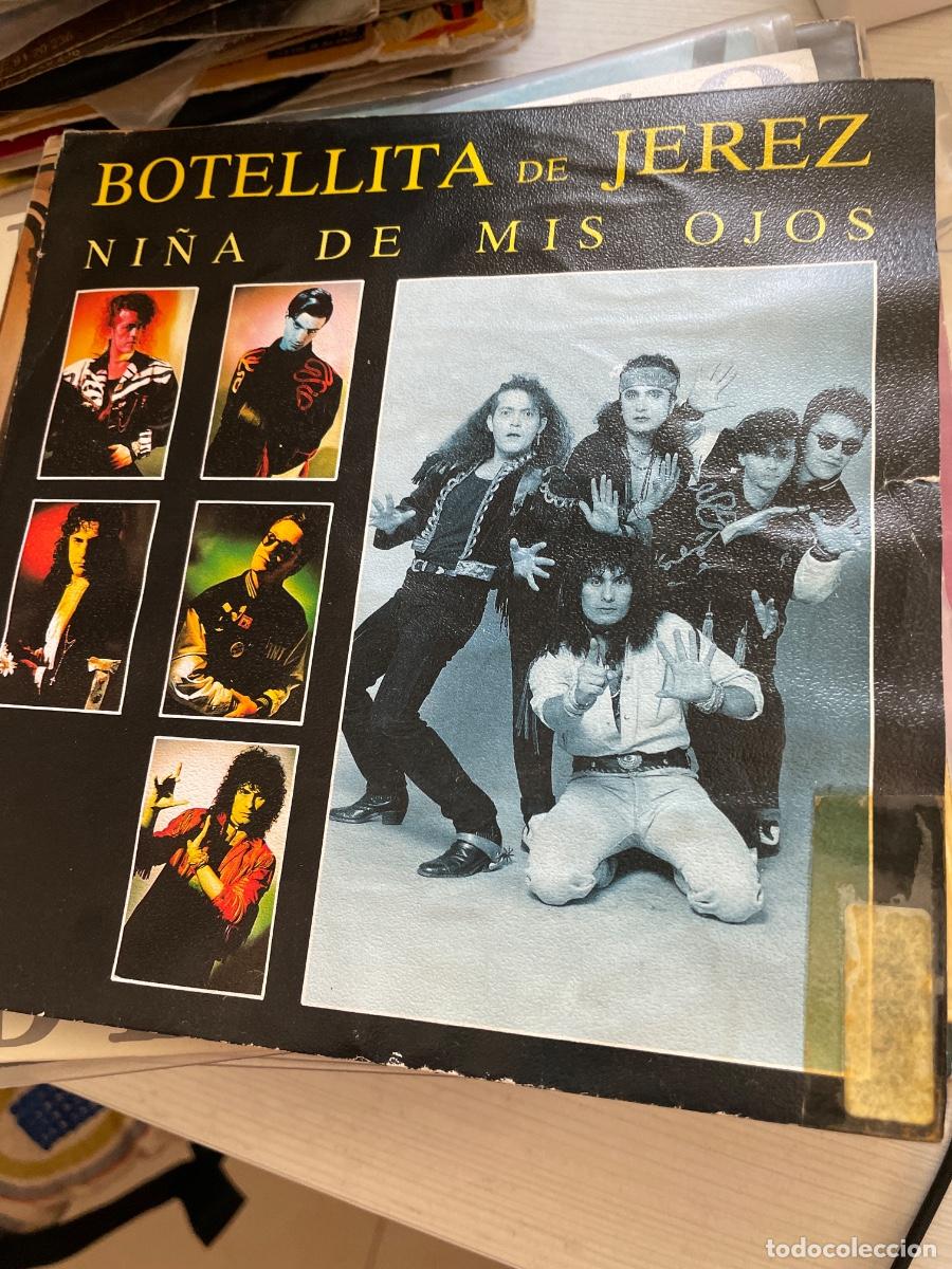 Discos de vinilo: Botellita de jerez ni&ntilde;a de mis ojos single