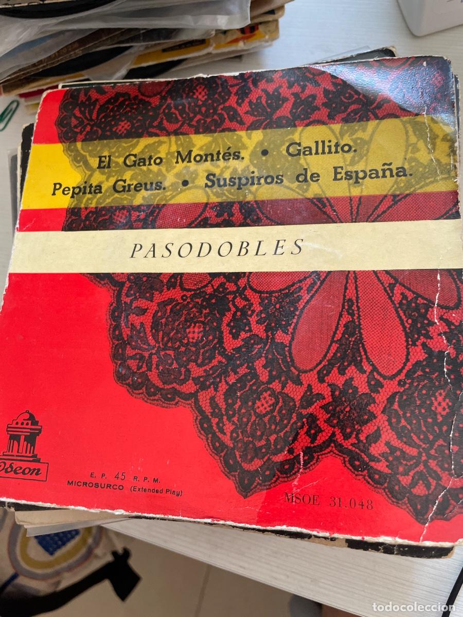 Discos de vinilo: Pasodobles el gato montes single